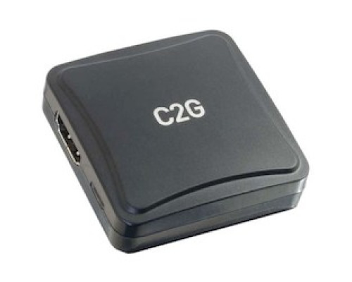C2G  CG41410  CG41410                 VGA to HDMI Adapter Converter, VGA Female/3.5 MM Stereo Female to HDMI Female/USB Micro-B Female, 1.65 Gbps, Black