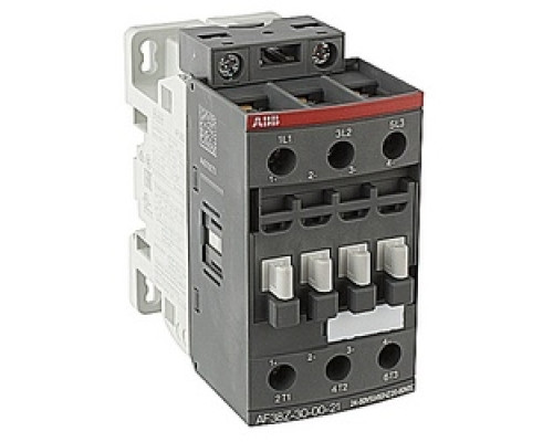 ABB  AF38Z-30-00-21   AFZ Contactor Non-Rev 3-Pole 3 NO, 20-60 V AC/DC Coil 1NC 1NO AC1=50A AFZ Series
