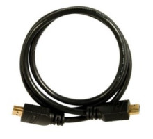 ON-Q/LEGRAND  AC2M15BK  AC2M15-BK                 HDMI Cable, High Speed, Type A 19-Pin to Type A 19-Pin, 26 AWG, 15 Meter Length, 10 Gbps, Gold Plated Connector, Copper Conductor, Black, With Ethernet