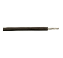 APPROVED MANUFACTURERS M16878/4-BLE-0      Lead Wire, MIL-16878/4 Type E, 12 AWG, 19 Strands, 600V, 0.01 in. Insulation Thickness, Silver Plated Copper, TFE Extruded , Black