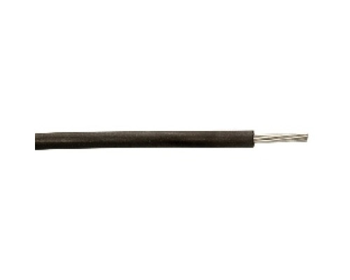 APPROVED MANUFACTURERS M16878/4-BLE-0      Lead Wire, MIL-16878/4 Type E, 12 AWG, 19 Strands, 600V, 0.01 in. Insulation Thickness, Silver Plated Copper, TFE Extruded , Black