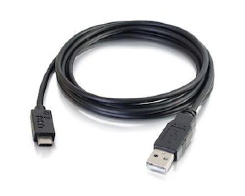 C2G  CG28871  CG28871                 C2G 6ft USB C to USB A Cable - USB C to A Cable - USB 2.0 - 480Mbps - Black - M/M