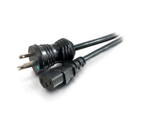 C2G  CG48070  48070                 8 ft. 16AWG Hospital Power Cord Coiled, 5-15P-C13, Black