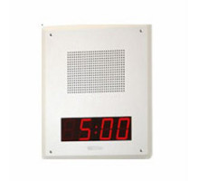 VALCOM  VIP-429A-D                 IP Speaker Faceplate Unit w/ Digital Clock