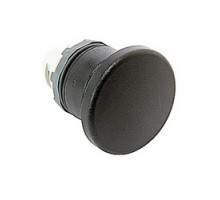 ABB  MPM1-10B   Modular mushroom pushbutton with 40mm black non-illuminated actuator and 22mm mounting