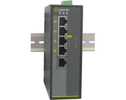 PERLE SYSTEMS  07011820   IDS-105GPP-S2SC160 Industrial PoE Switch: 5 x 10/100/1000Base-T Base-T RJ-45 ports, 1550nm single-mode port, duplex SC connector