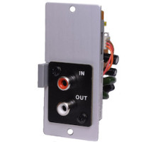 TOA ELECTRONICS INC  E-03R                 Amplifier Controller Module, 24 Volt DC 25 Milliampere, 50 Micro Volt Noise, 35 MM Width x 88 MM Depth x 78 MM Height, With Dual RCA Cable, For F-122CU Speaker