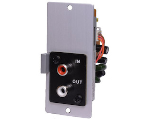 TOA ELECTRONICS INC  E-03R                 Amplifier Controller Module, 24 Volt DC 25 Milliampere, 50 Micro Volt Noise, 35 MM Width x 88 MM Depth x 78 MM Height, With Dual RCA Cable, For F-122CU Speaker