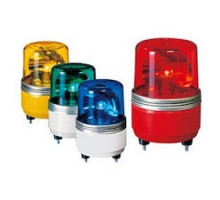 PATLITE USA CORPORATION SKH-24EA-B+FA001  Rotating warning light, direct mount, metal body color matched color of lens . Blue