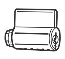 AMERICAN LOCK COMPANY  APTC12 KD                 Padlock Cylinder, Tumbler, Different Keyed, 5-Pin, For A700, A1000, A6000 Series Padlock