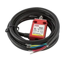 ABB  2TLA050122R4038   Safety limit switch with roller plunger actuator, 3m side cable and 2NC and 1NO contacts