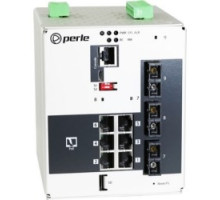 PERLE SYSTEMS  07017130   IDS-509G3PP6-C2SD10-SD160 Industrial Managed PoE Switch, 9 ports: 6 x 10/100/1000Base-T Base-T RJ-45 ports, a