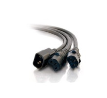 C2G CG29818 29818         6 ft. 1 To 2 Power Splitter C14 To 2 C13