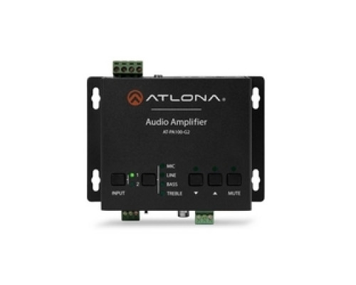ATLONA TECHNOLOGIES  AT-PA100-G2                 Atlona Stereo/Mono Audio Amplifier