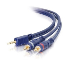 C2G CG40614 40614         Velocity 3.5 M Stereo To 2 RCA M Stereo 6 ft.