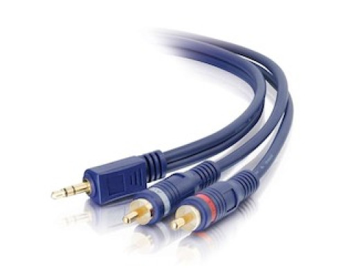 C2G CG40614 40614         Velocity 3.5 M Stereo To 2 RCA M Stereo 6 ft.