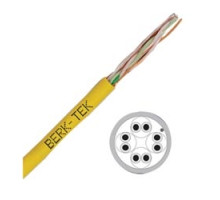 BERK-TEK  10032419   LANmark-350, Category 5e+, Riser UTP Cable, Yellow, Box