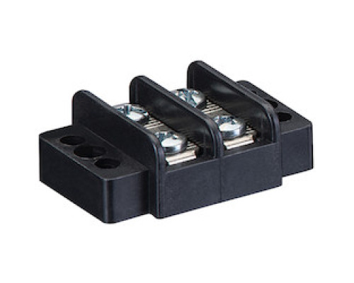 IDEAL INDUSTRIES  89-412   Terminal Strip, 12-Circuit, 22 to 14 AWG Copper, #6-32 TPI Philslot Screw, 250 Volt, 20 Ampere, 0.437