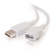 C2G  CG19003  19003                 1m USB A/A Extension Cable White