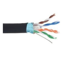 LIBERTY AV  24-4P-P-L6SH-BLK   Liberty Category 6 F/UTP Plenum Rated Network Cable Features: 23AWG Solid Bare Copper Conductors Core Of 4 Twisted Pairs With An Overall Foil Shield Plenum Rated Lead-free PVC Alloy Jacketing 3rd Party Certified To ANSI/