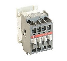 ABB  A12-30-01-84   3 pole, 27 amp, non-reversing across the line contactor with 110-120V AC coil and 1 NC auxiliary contact