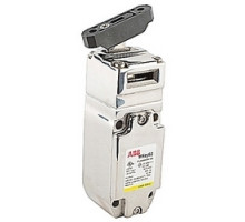 ABB  2TLA050005R1320   Tongue interlock stainless steel safety switch with NPT connector, 2 NC and 1 NO contacts and plastic flexible key