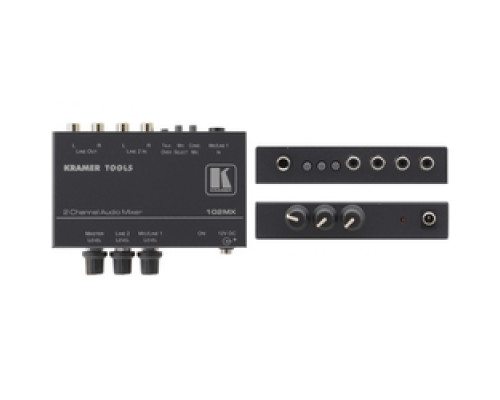 KRAMER  90-011290  102MX                 2 Channel Audio Mixer