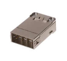 HARTING  09140083011  9140083011   Han-Modular Contacts: Han GigaBit module male 8+shield