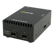 PERLE SYSTEMS 05060624  S-10GR-STS - 10 Gigabit Media and Rate Converter, dual SFP+ slots empty . Includes AC Power Adapter - USA Power Cord