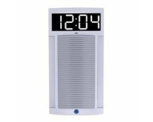 ALGO COMMUNICATION PRODUCTS  8190S                 8190S IP Paging Speaker - Clock and Visual Alerter for Classroom and Commercial PA Systems, PoE