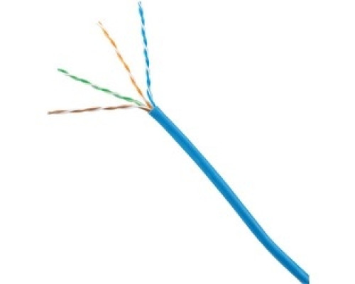 PANDUIT  PUR5C04BU-F                 CuCbl Cat5e 4Pa 24AWG UUTP BU PK1000
