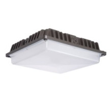 SIGNIFY NORTH AMERICAN CORP  PGC57-NW-G1-SM-5-8-BZ   LED Garage and Canopy Luminaire, Type 5 Symmetric Distribution, Surface Mount, 120 to 277 Volt AC, 57 Watt, 4000 K, 70 CRI, Neutral White LED, Bronze Coated