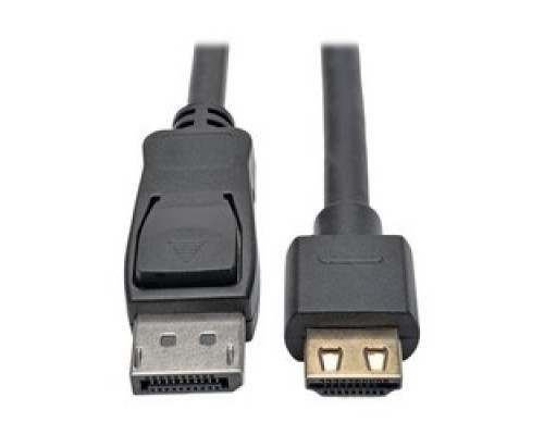 TRIPP LITE P582-003-HD-V2A         DisplayPort 1.2a to HDMI Active Adapter Cable with Gripping HDMI Plug, HDMI 2.0, HDCP 2.2, 4K x 2K @ 60 Hz M/M , 3 ft.