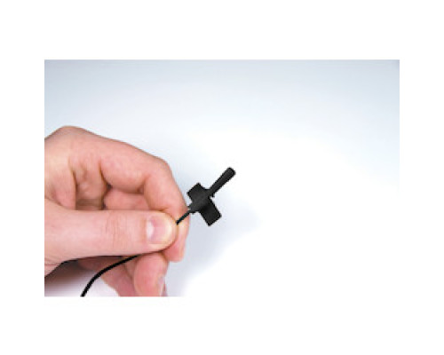 TOA ELECTRONICS INC  MIC-X212-B-R                 Lavaliere Microphone, Sub-Miniature, Omnidirectional, Electret Condenser, 120 dB SPL, 2 to 10 Volt, 12 to 25 Microampere, 40 Hertz to 16 Kilohertz, 4400 Ohm, 1200 MM Cable, Black