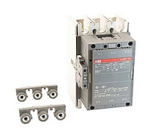 ABB  A260-30-11-85   3 pole, 400 amp, non-reversing across the line contactor with 400-415V AC coil and 1 NO and 1 NC auxiliary contacts