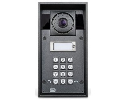 AXIS COMMUNICATIONS  01339-001  9151101CHKW                 2N IP Intercom, Force, 217 MM Width x 83 MM Depth x 109 MM Height, With 1-Button, Keypad and HD Cameraera