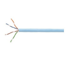 COMMSCOPE SYSTIMAX SOLUTIONS  760136903  1061C LB 4/24 R3000   Copper Cable, PowerSUM 1061C, Category 5e, 24 AWG, 4 Pair, Unshielded, UTP, Solid Bare Copper Conductor, PO/PVC, CM, Non-Plenum, Lt Blue Jacket, 3000 FT, Reel