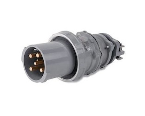 THOMAS & BETTS  DS1516MP00K                 Male Plug Reverse Service - 100AMP, 4P5W, 120V, Standard Bushing 2 inches