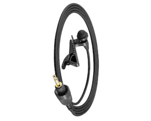 TOA ELECTRONICS INC  YP-M5300                 Lavaliere Microphone, Unidirectional, Electret Condenser, 3.5 MM Monaural Plug Connector, 120 dB SPL, 100 Hertz to 12 Kilohertz, -63 dB, 1.3 Meter Cord, Dark Black