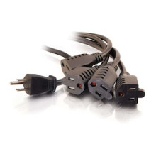 C2G  CG29806  29806                 3 ft. 1 To 4 Power Cord Splitter