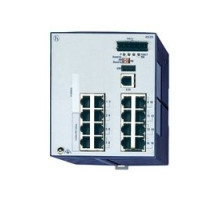 HIRSCHMANN  943434024   16 port Fast-Ethernet Compact OpenRail Switch, managed, software Layer 2 Professional, for DIN rail store-and-forward-switching, fanless; 16 ports in total; 1. uplink: 10/100BASE-TX, RJ45; 2. uplink: 10/100BASE-TX, RJ45; 14 x 1