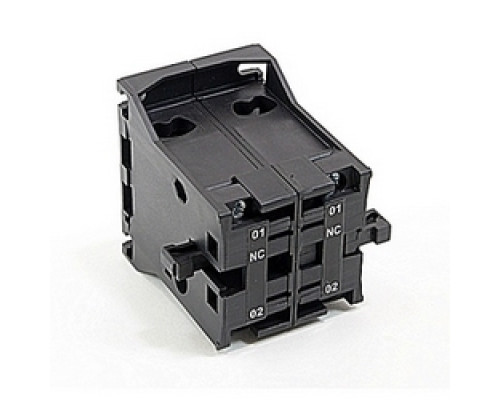 ABB  VH300   Mounting plate mounted mechanical and electrical interlock for two horizontally mounted contactors; EK175, EK210 on the left and EK110, EK150 on the right