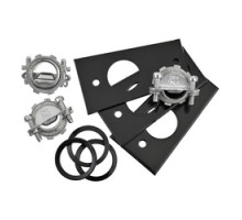 QUAM-NICHOLS COMPANY  KIT #104                 3x Conduit Entry Plate for QH16T