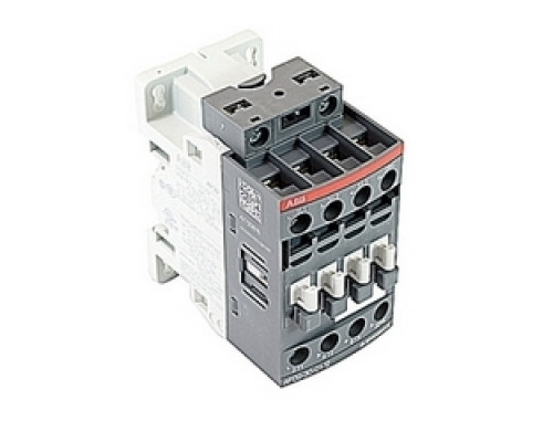 ABB  AF09-30-01-12   3 pole, 25 amp, non-reversing across the line contactor with 48-130V AC/DC coil and 1 NC auxiliary contacts