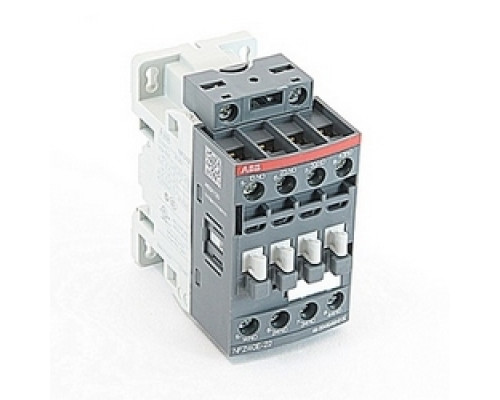 ABB  NFZ40E-22   4 pole, NFZ control relay with control voltage range of 48-130V AC/DC and 4 NO standard auxiliary contacts