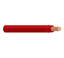 APPROVED MANUFACTURERS  6G-0601-03           THHN/THWN-2 Cable, 6 AWG, 19 Strand, 600V, Annealed Copper, PVC Insulation, Nylon Jacket, Red