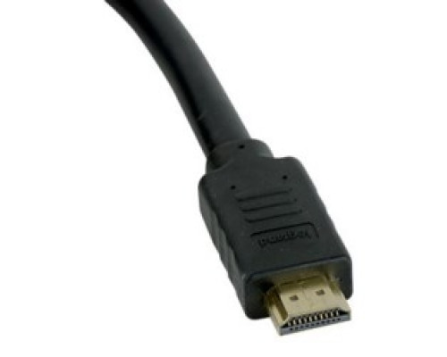 ON-Q/LEGRAND  AC2MP2BK  AC2MP2-BK                 HDMI Cable, Type A 19-Pin Male to Type A 19-Pin Male, 30 AWG, 2 Meter Length, 18 Gbps, PVC Housing, Black, With Ethernet