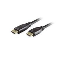 COMPREHENSIVE CONNECTIVITY  MHD-MHD-50PROBLKA                 MicroFlex Active Pro AV/IT 10.2G Extended Length HDMI Cables with ProGrip, CL3, 50ft