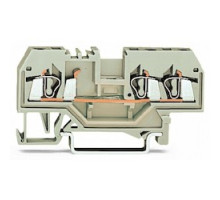 WAGO CORPORATION  280-993   3 COND THROUGH TERM BLOCK 12-24 AWG SUITABLE FOR EX II GRAY