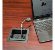 C2G  CG50191  CG50191                 Wireless Conference Table Box, HDMI Female/VGA Female/3.5 MM Female to HDMI Female, Black